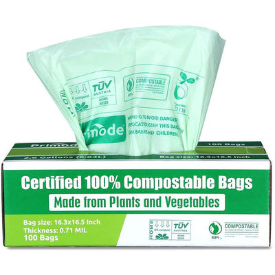 2.6 Gallon Trash Biodegradable Packaging Bag 100% Compostable