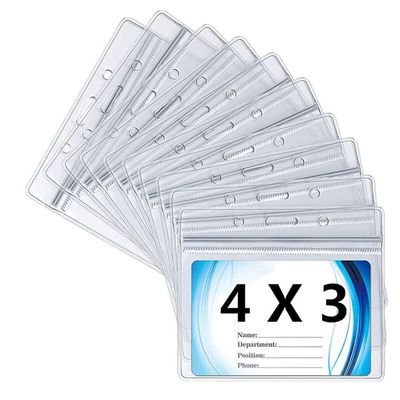35C/Layer 4 X 3 In Card Sleeve وینیل، محافظ کارت واکسیناسیون PVC