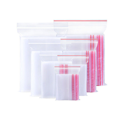 کیسه ذخیره سازی زیپلاک 3×4 اینچی، کیسه های پلاستیکی صنایع دستی قابل آب بندی مجدد LDPE