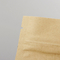 آجیل قهوه اسنک کیسه های بسته بندی زیپ کاغذ کرافت فویل قابل آب بندی داخل ضد روغن
