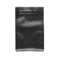 Stand Up 12 Ounce Matte Black Mylar Aluminum Foil Bag 140mic Thickness