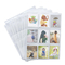 Pokemon 38 Pages Trading Card Sleeve 3.6x2.6 Inches For Stamps