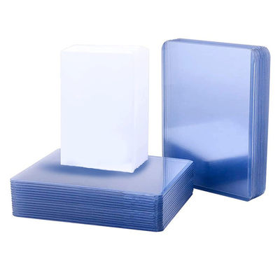 آستین های پلاستیکی PVC 4x3in نیمه سفت و محکم ، 50 عدد کارت بیس بال کارت های محافظ پلاستیکی سخت