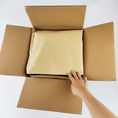 محیط زیست دوستانه کنار جاده کاغذ کرافت بازیافتی پوشش های حرارتی مواد پشم جعبه خنک کننده پوشه